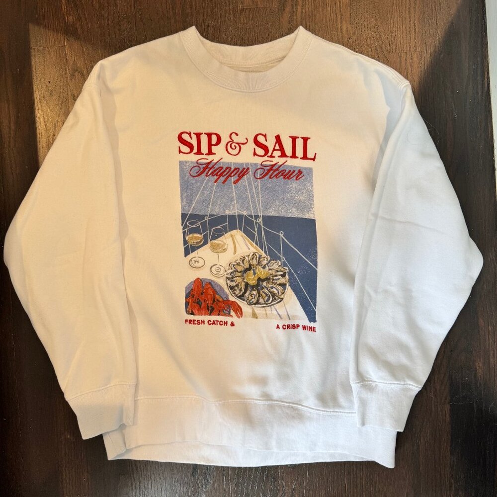 Abercrombie East Coast Vintage Sunday Crew